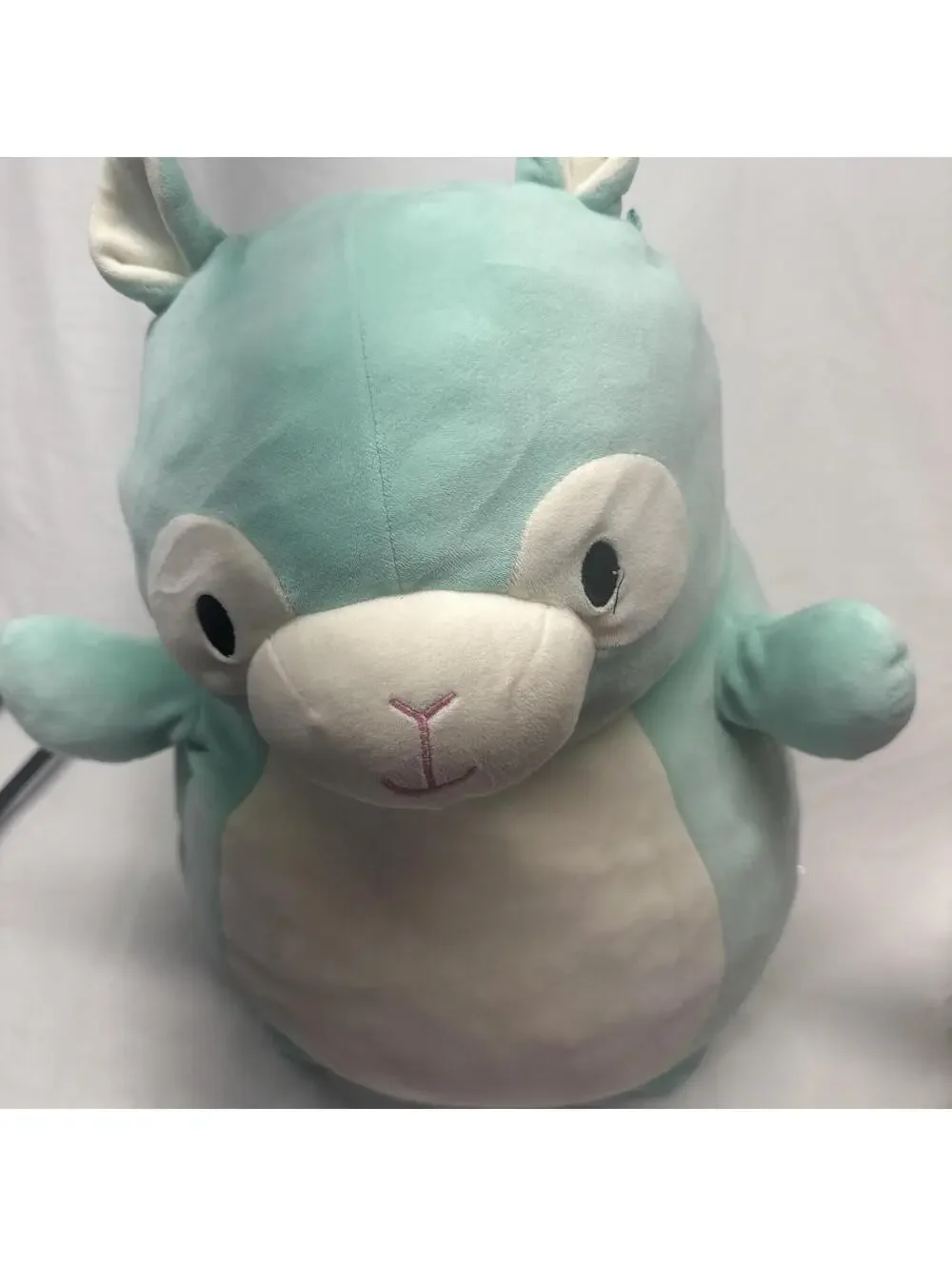 Squishmallow Large 18” PIERRE the Teal Green Alpaca Llama Hug Mees Plush Toy